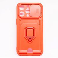 Чехол Cиликон MULTI FUNCTION 4 в1 для iPhone 13 PRO (6.1") 2021 красный