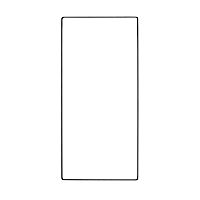 Защитное стекло "Премиум" для Samsung Galaxy S22 Ultra (S908B) Черный