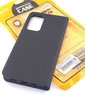 Чехол-книга MESH LEATHER MIX для Xiaomi POCO M4 PRO (2021) черный