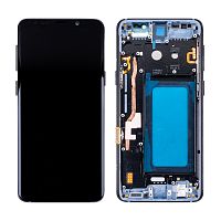 Дисплей для Samsung Galaxy S9 (G960F) модуль с рамкой Черный - (In-Cell)