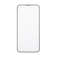 Защитное стекло с сеткой динамика для iPhone 13/13 Pro/14 Черный