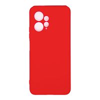Чехол Cиликон матовый /тех.пак/ для Xiaomi Redmi NOTE 12 (4G) 2023 красный