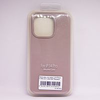 Чехол Silicon case_ низ закрыт_для iPhone 14 PRO (6.1") 2022 №07 бежевый