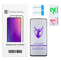 Купить Защитное стекло "Премиум" для Xiaomi Redmi Note 11/11S 4G/12S/Poco M4 Pro 4G Черный с доставкой