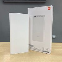 Внешний аккумулятор Xiaomi Mi Power Bank 3 PLM18ZM 22.5W, 20000 mAh (2USB, MicroUSB, Type-C) White