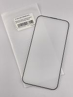 Защитное стекло с сеткой динамика для iPhone 14 Pro Max Черный