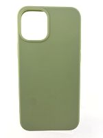Чехол Cиликон матовый /тех.пак/ для iPhone 12 mini (5.4") 2020 фисташковый