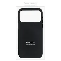 Чехол силиконовый Silicone Case MagSafe для iPhone с анимацией 17 Pro Max/ 18 Pro Max Midnight Blue