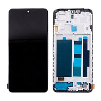 Дисплей для Xiaomi Redmi Note 12 4G модуль с рамкой Черный - (In-Cell) - Премиум