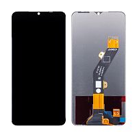 Купить Дисплей для Tecno Spark 10 4G/10C (Kl5q/Kl5m) в сборе с тачскрином Черный - OR с доставкой