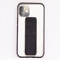FRIENDLY CASE чехол-подставка для iPhone 12 mini (5.4") 2020 прозрачный-чёрный