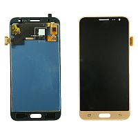 Дисплей для Samsung Galaxy J3 2016 (J320F) в сборе с тачскрином Золото - (In-Cell)