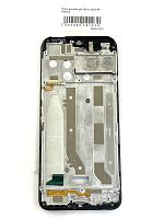 Рамка дисплея для Tecno Spark 8P (KG7n) Черный (возможен дефект ЛКП)