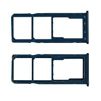 Держатель SIM для Samsung Galaxy A20/A30/A50/A70 (A205F/A305/A505/A705F) Синий