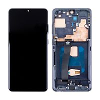 Дисплей для Samsung Galaxy S20 Ultra (G988B) модуль с рамкой Черный - (In-Cell)
