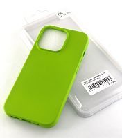 Чехол NANO силикон для iPhone 14 Pro 6.1"(2022) салатовый_12