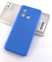 Чехол NANO силикон для Xiaomi Redmi 12C (2023)/POCO C55 лазурный