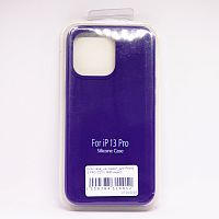 Чехол Silicon case_ низ закрыт_для iPhone 13 PRO (2021) №30 индиго