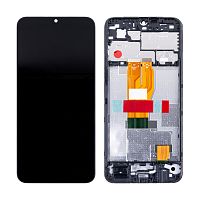 Дисплей для Realme C30 (RMX3581) модуль с рамкой Черный - OR