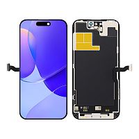 Купить Дисплей для iPhone 14 Pro (A2891) в сборе с тачскрином Черный - KELAI (In-Cell) (площадка под IC) с доставкой