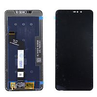 Дисплей для Xiaomi Redmi Note 6 Pro в сборе с тачскрином Черный - Оптима