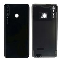 Задняя крышка для Huawei P30 Lite (MAR- LX1M) (24MP) Черный - Премиум