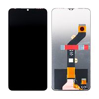 Купить Дисплей для Infinix Smart 6 HD/Hot 20i/12i в сборе с тачскрином Черный - OR с доставкой