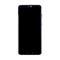 Дисплей для Huawei P20 Pro (CLT-L29) модуль с рамкой Черный - (OLED)